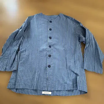 베리떼꾸르 vc2633b 스트라이프 노카라 셔츠
