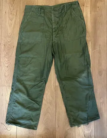 60s US ARMY 베이커 팬츠 새틴