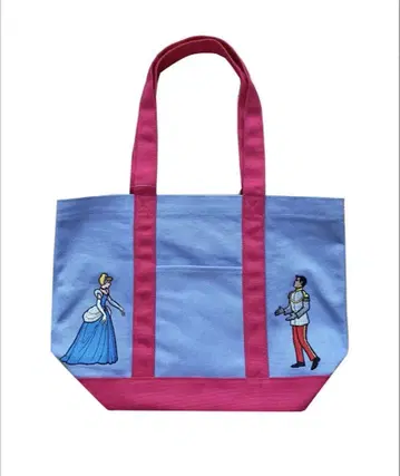 새상품! disney 신데렐라 자수 토트백