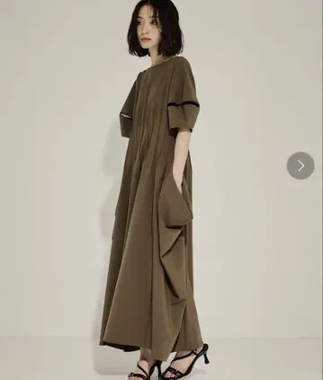 studious pin tuck volime sleeve dress 2