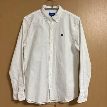 BEAMS 옥스퍼드 셔츠 화이트