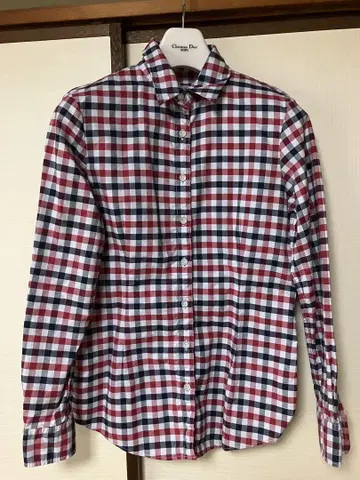 Brooks Brothers 체크 무늬 긴팔 셔츠 사이즈 2
