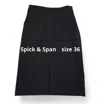[ Spick & Span ] 더블 포켓 타이트 스커트 36