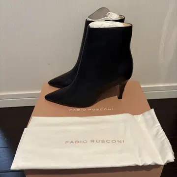 FABIO RUSCONI 블랙 힐 부츠