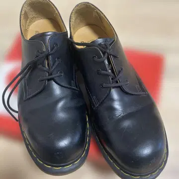 닥터 마틴 블랙 레이스업 로퍼 8 US 26cm 정도