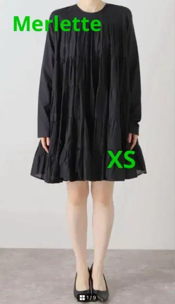 Merlette 마를레트 Soilman 솔리만 원피스 블랙