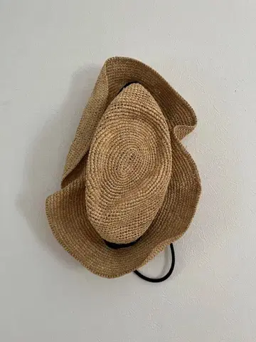 THE NORTH FACE 밀짚모자 베이지 라피아 햇