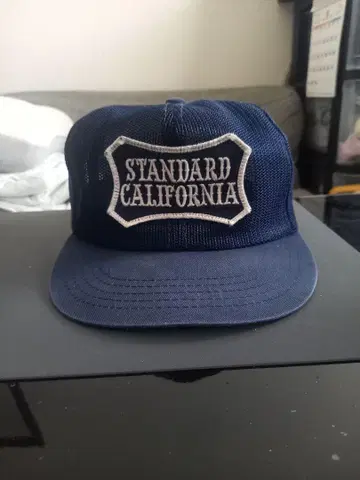 STANDARD CALIFORNIA 올 메쉬 캡 네이비