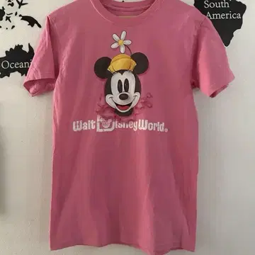 새상품급 WDW 구매! 미니 마우스 프린트 T셔츠 S