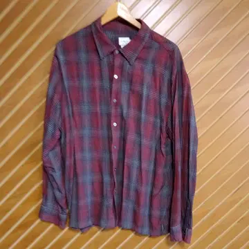 Calvin Klein Jeans 긴팔 플란넬 셔츠 L
