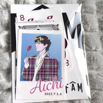 timelesz 아이치 한정판 아이치 한정판 FAM 스티커 세트
