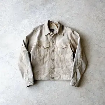 00s archive 3rd 타입 가죽 트래커 자켓 분위기계
