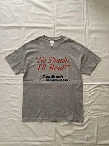 bootlab READ BOOK SS TEE GREY L