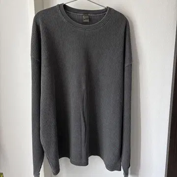WAIPER SCREEN STARS 써멀 T셔츠 피그먼트 블랙 L