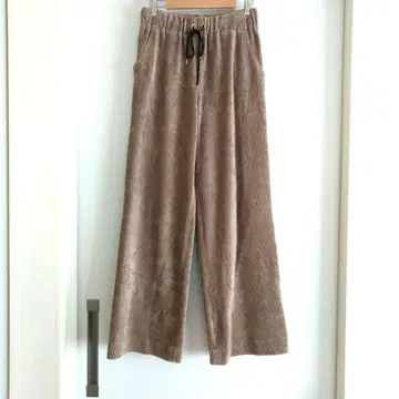trois (트로와) 베이지 코듀로이 와이드 팬츠 size 1 일본제