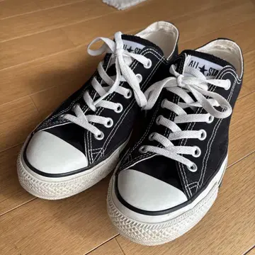 새상품급 CONVERSE ALL STAR 블랙 로우컷 26cm