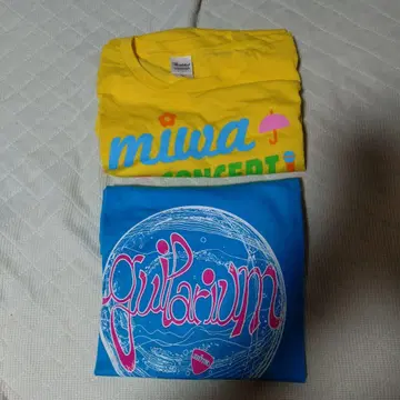 miwa 콘서트 투어 2013 티셔츠 2장 세트