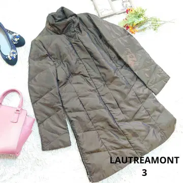 LAUTREAMONT 페더 다운 코트 (L 상당) 브라운