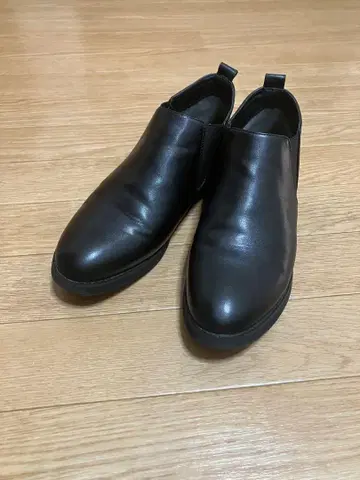 studio CLIP 사이드고어 숏부츠 블랙 25cm