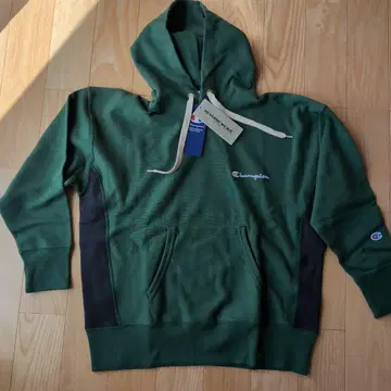 Champion Reverse Weave 후드티 S 사이즈 모스그린