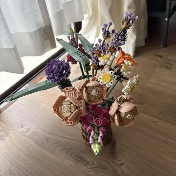 LEGO 블록 보타니컬 부케 플라워 어레인지먼트