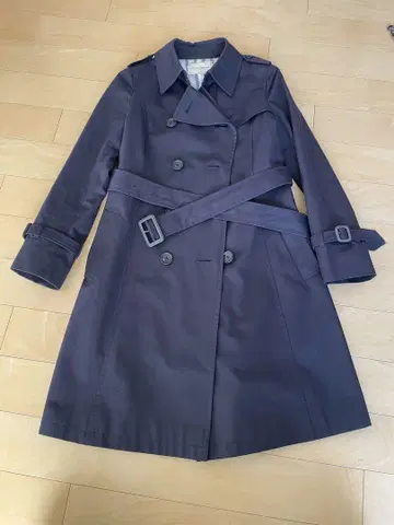 UNITED ARROWS 네이비 트렌치코트