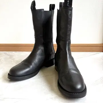 파비오 루스코니 사이드 고어 부츠 블랙 35(약 22.5cm) 이탈리아제