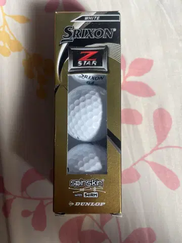한정판 Srixon Z STAR 화이트 오카야마 엘리 네임 1슬리브