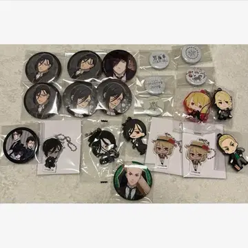 블랙 집사 세바스찬 미카엘리스 캔뱃지