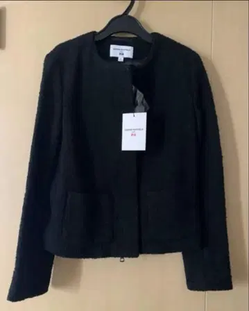 [ 새상품 ] CARINE ROITFELD 노카라 자켓