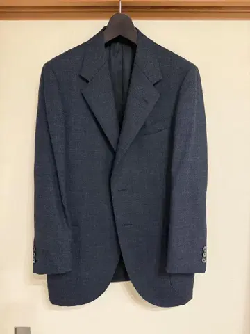 NEAT HOUSE 자켓 SCOTCH CHEVIOT 멜란지 네이비 46