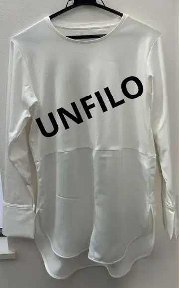 거의 미사용! UNFILO 셔츠 콤비 레이어드 T셔츠 M