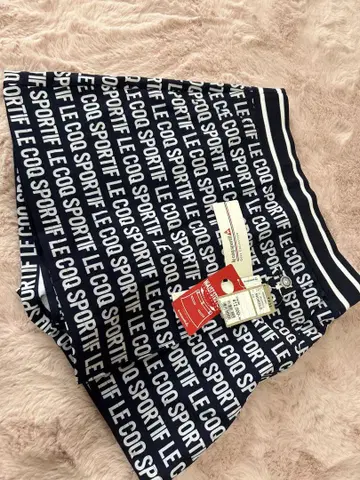 르꼬끄 스포르티브 로고 프린트 스커트