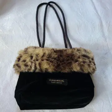 SONIA RYKIEL 퍼 숄더백