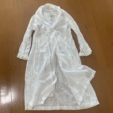 studioCLIP 스튜디오 클립 드레싱 린넨 원피스 화이트