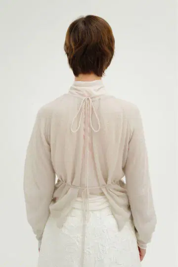 [MONOHA] 24FW Kid mohair string cardigan