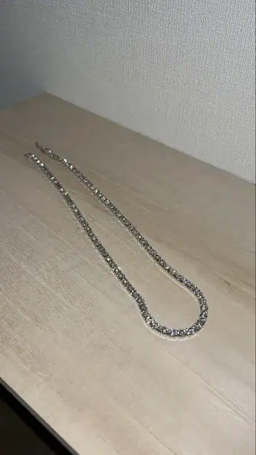 AVALANCHE 테니스 목걸이 모이사나이트 5mm 50cm