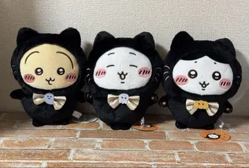 치이카와 (먼작귀) 검은 고양이 봉제 인형 3종 세트 택 포함 새상품