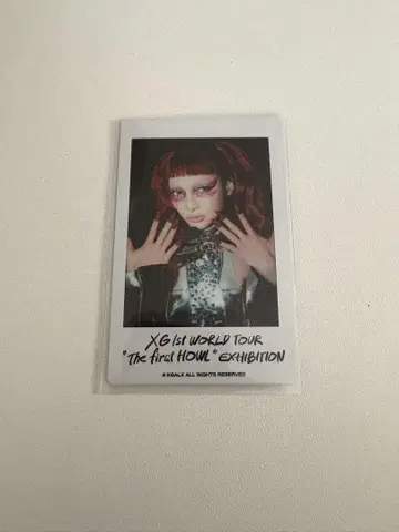 XG EXHIBITION 폴라로이드 JURIN