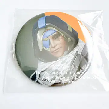 한정판 SALE 일본 공식 Overwatch 2 캔뱃지 아나 오버워치