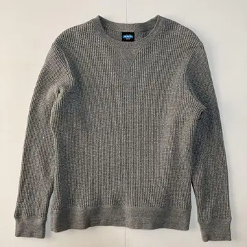 KAVU 카부 와플 긴팔 서멀 티셔츠 M 사이즈 그레이 두꺼운 소재