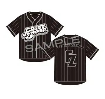 FRUITS ZIPPER OSHI API UNIFORM 후루파 블랙