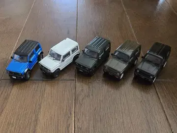 1/64 스즈키 짐니 가챠가챠 미니카 모형 세트
