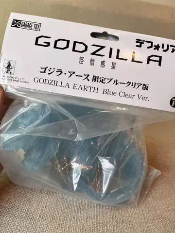 GODZILLA EARTH Blue Clear Ver. 데포리얼 고질라