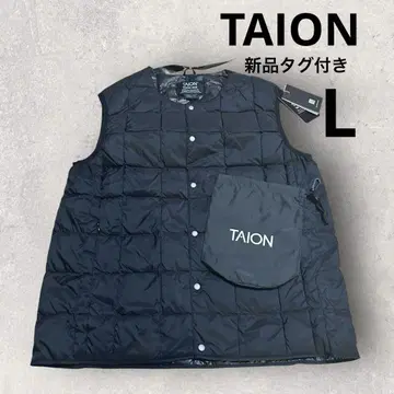 새상품 TAION 타이온 베이직 다운 베스트 수납 봉투 L