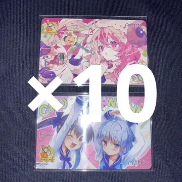 츄니즘 10주년 마키노 모코 나루&나기 각 10장 세트