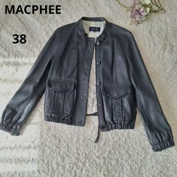 맥피 라무 레더 자켓 라이더스 블랙 사이즈 38