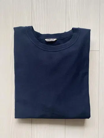 AURALEE ELASTIC HIGH GAUGE SWEAT 사이즈 5