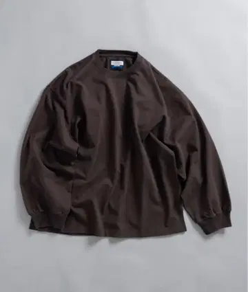 MAISONSPECIAL 프리미엄 오버 크루넥 롱 슬리브 사이즈 1