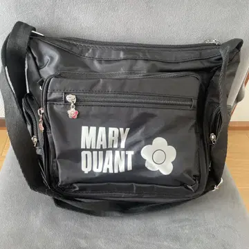 MARY QUANT 블랙 숄더백